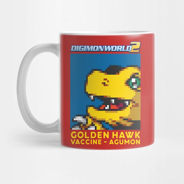 digimon world 2 golden hawk agumon by DeeMON